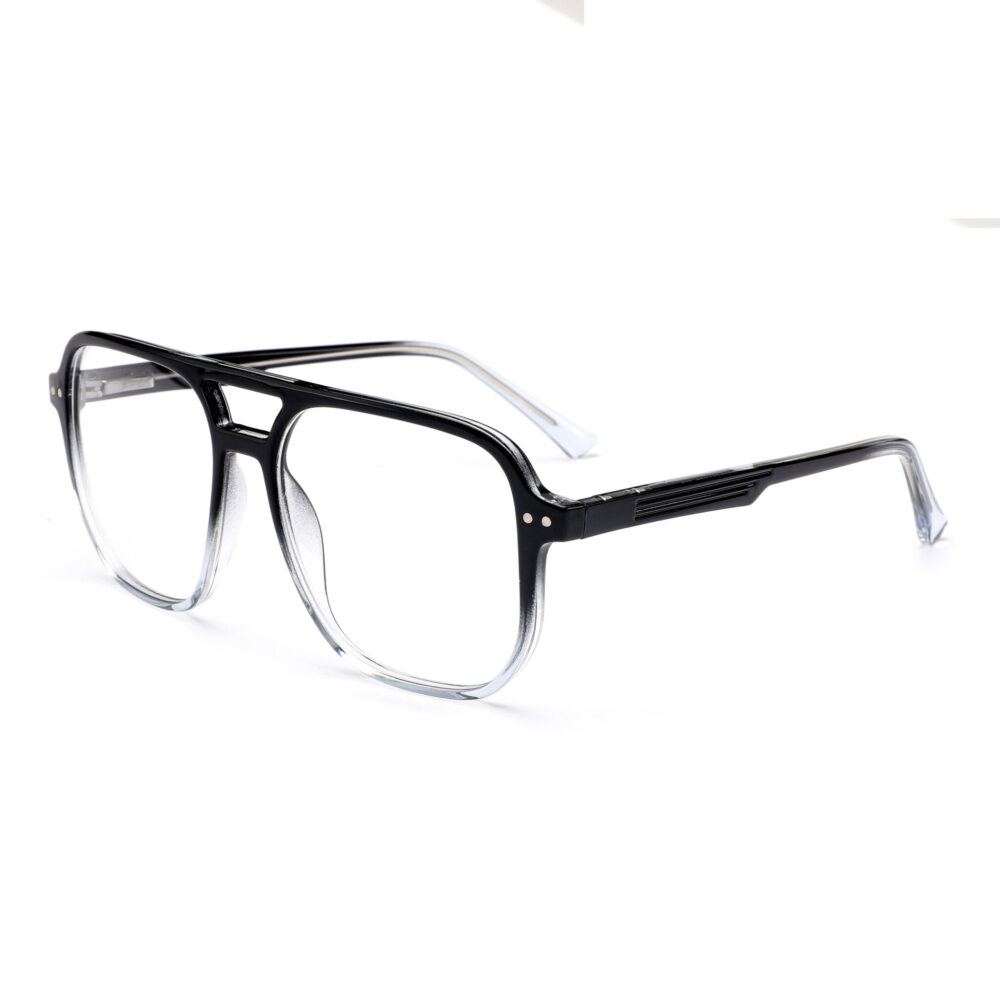 Wholesale Oversized Square Black Aviator Glasses 2129