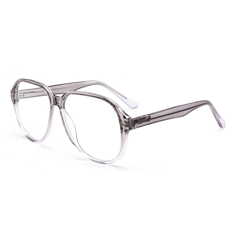 Wholesale Clear Grey Aviator Optical Eyeglasses 2133