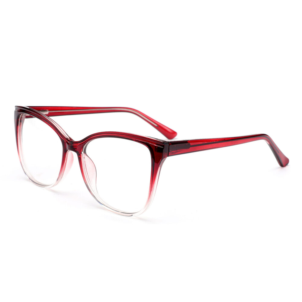 wholesale Clear Red Cat Eye glasses for Women TC506