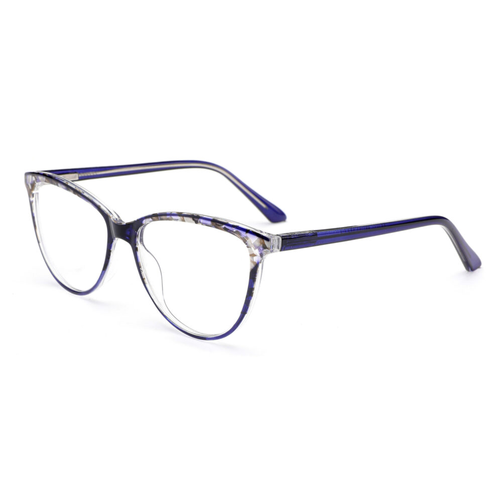 Wholesale Purple Anti Blue Light Eyeglasses 21117