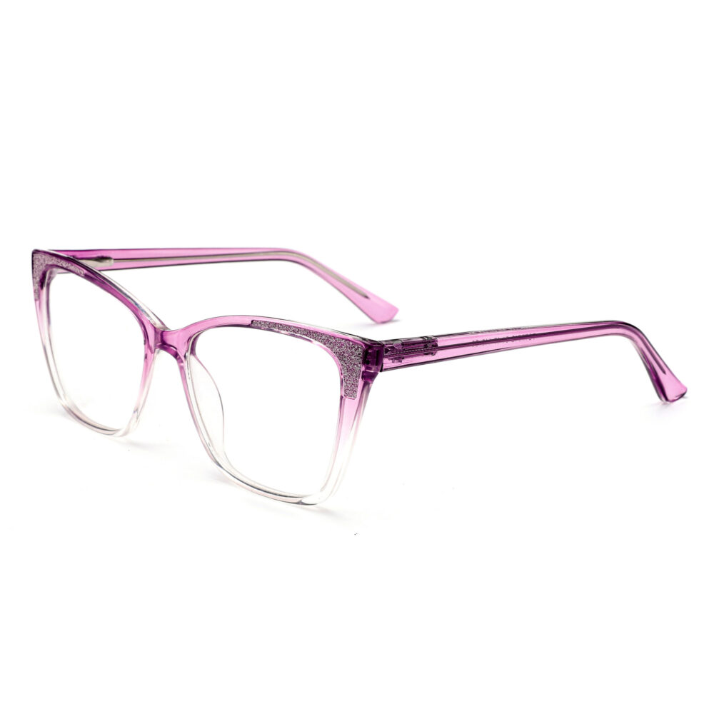 Wholesale Cat Eye Purple Bling Reading Glasses 1280