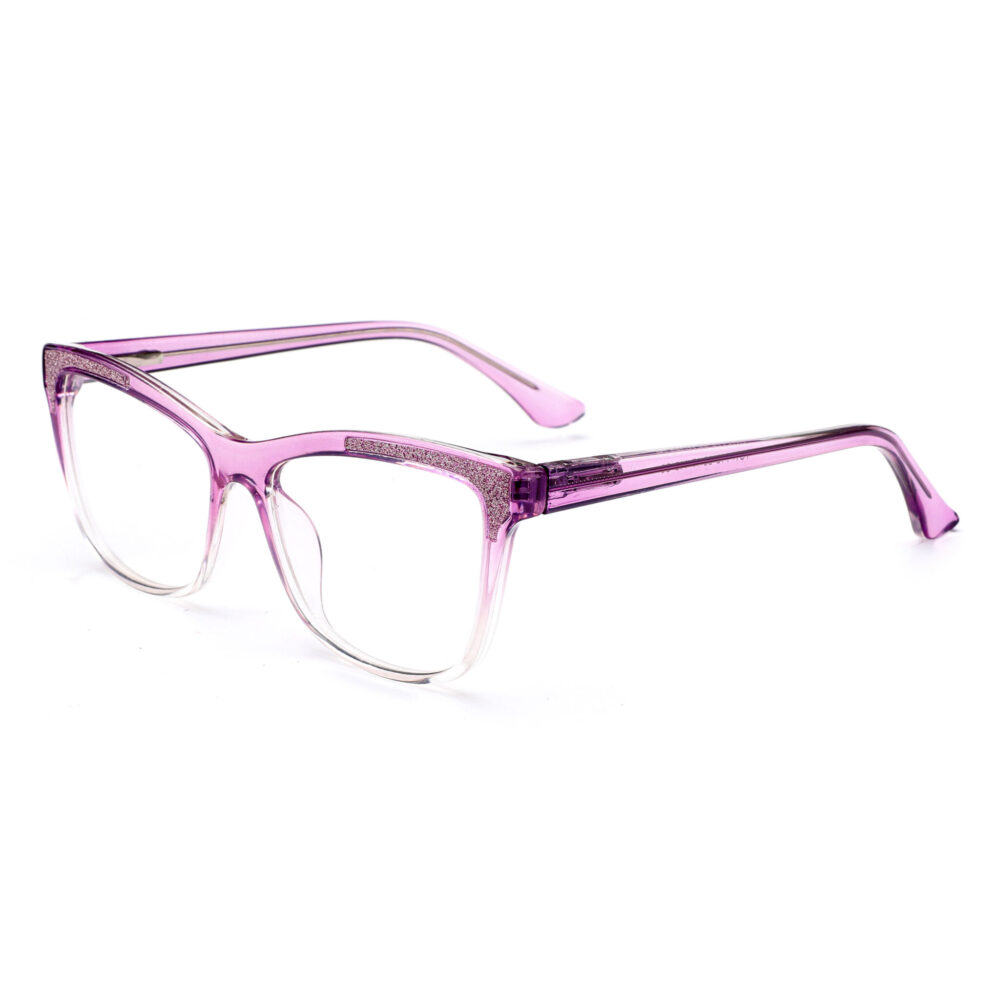 Wholesale Custom Pink Optical Frame Eyeglasses1380