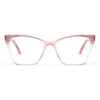 Wholesale Cat Eye Pink Bling Reading Glasses 1280