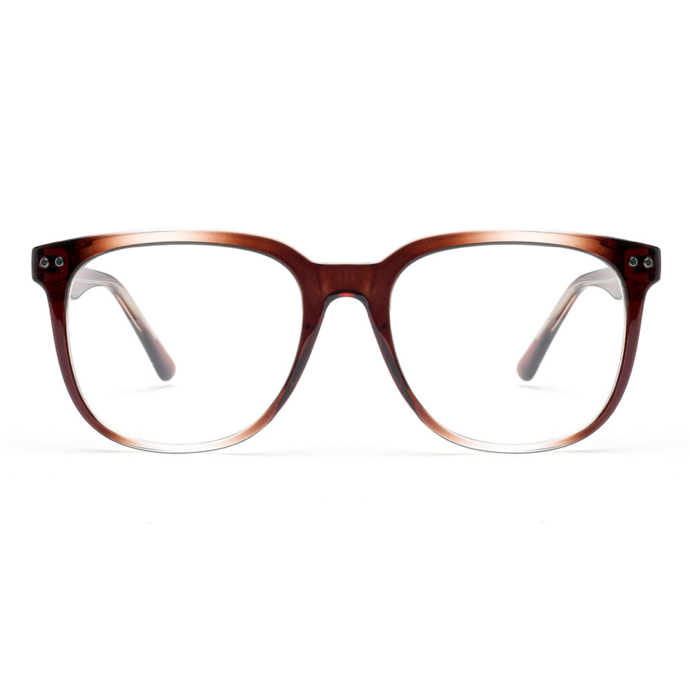 Wholesale Oversized Red Square Optical glasses 2176