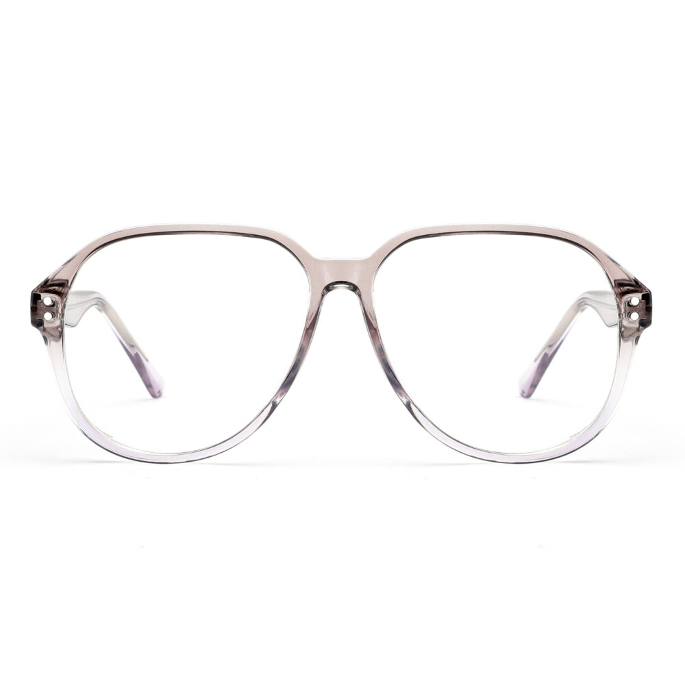 Wholesale Clear Grey Aviator Optical Eyeglasses 2133