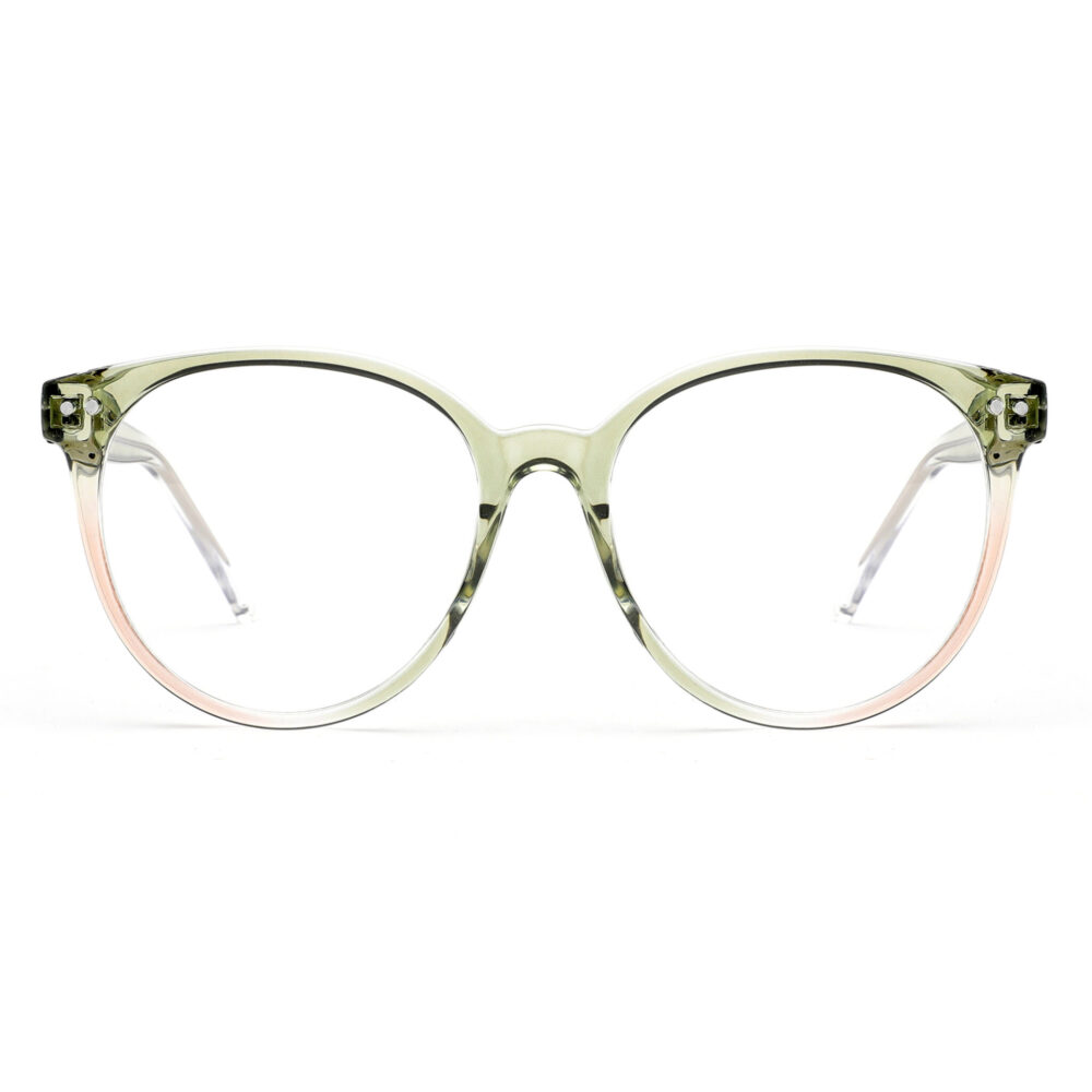 Wholesale Gradient Green Reading Glasses 2127