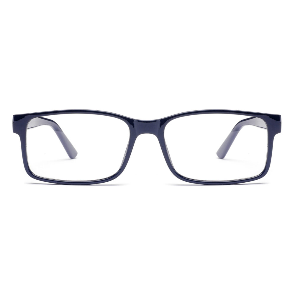 Wholesale Rectangle Blue Mens Reading Glasses1260