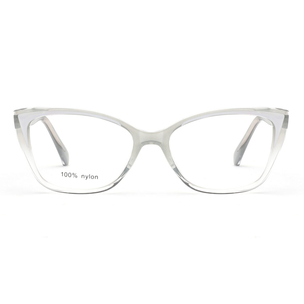 Wholesale Custom Color Grey Cat Eye Acetate Optical Frames