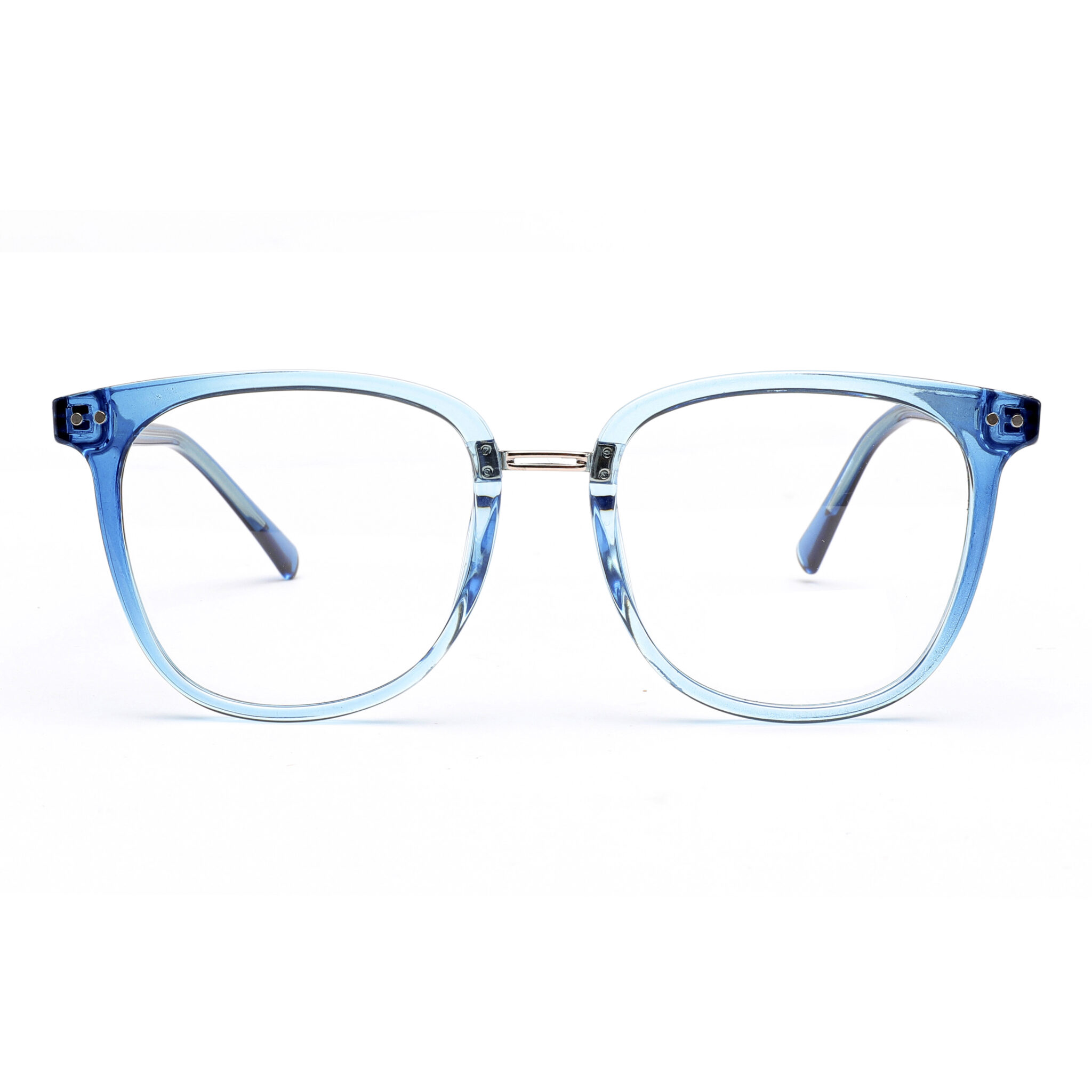 Wholesale Transparent Blue Blue Light Glasses 2102