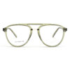 Wholesale Oval Green Aviator Reading Glasses 2119