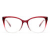 wholesale Clear Red Cat Eye glasses for Women TC506