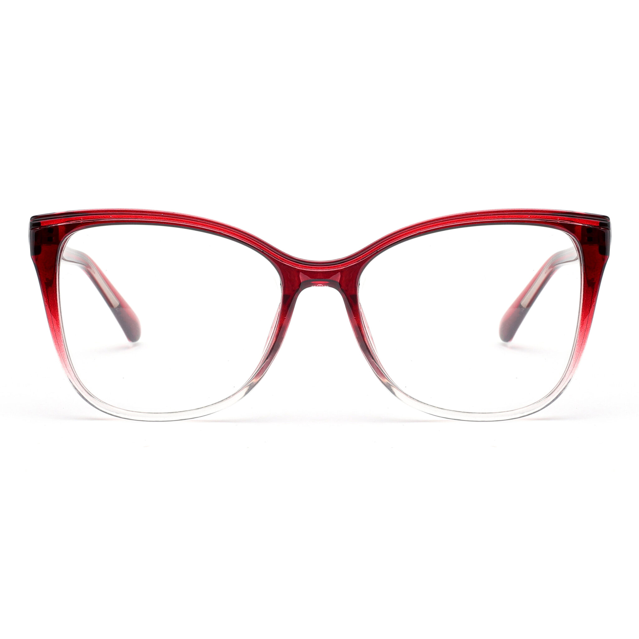 wholesale Clear Red Cat Eye glasses for Women TC506