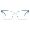 Wholesale Cat Eye Blue Bling Reading Glasses 1280