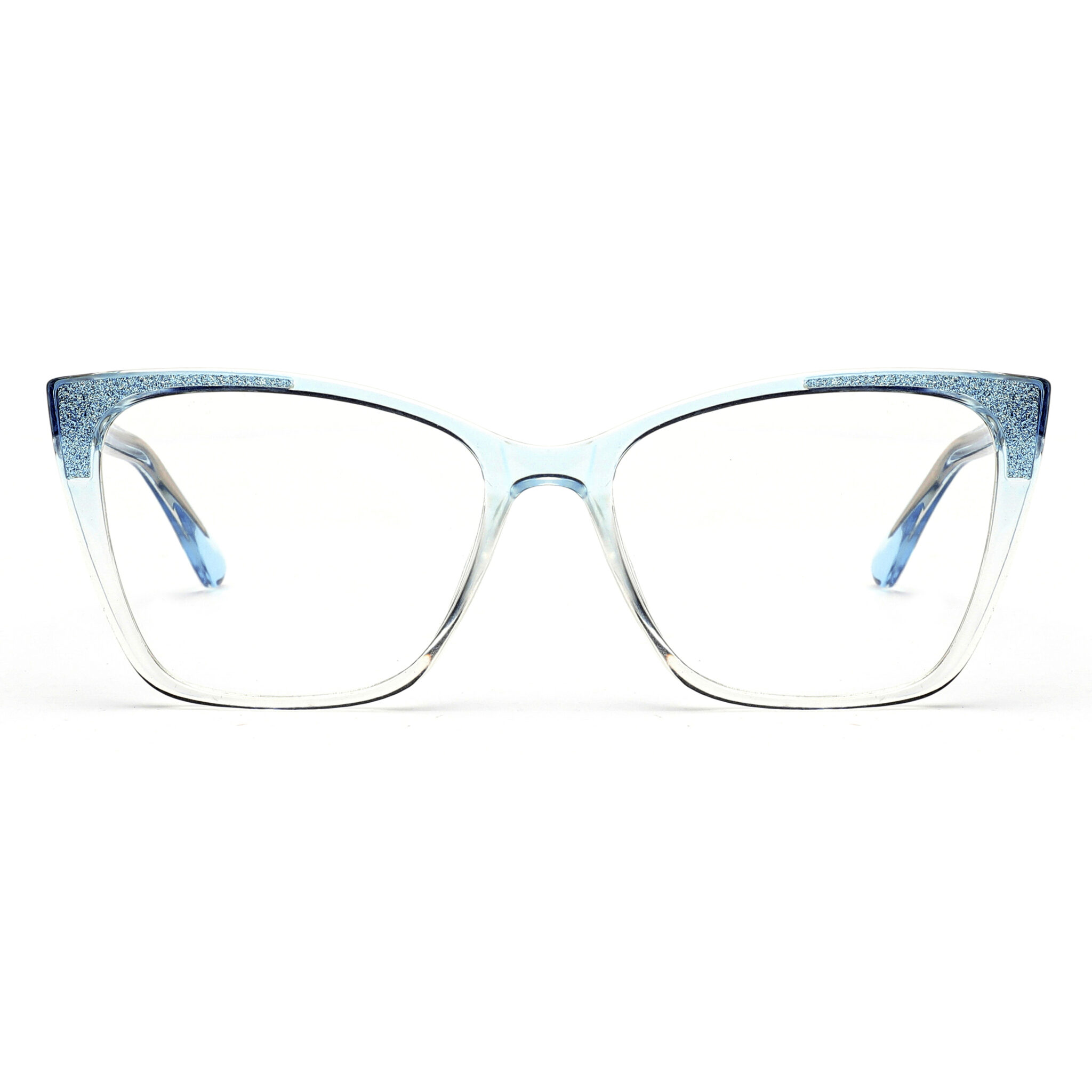 Wholesale Cat Eye Blue Bling Reading Glasses 1280