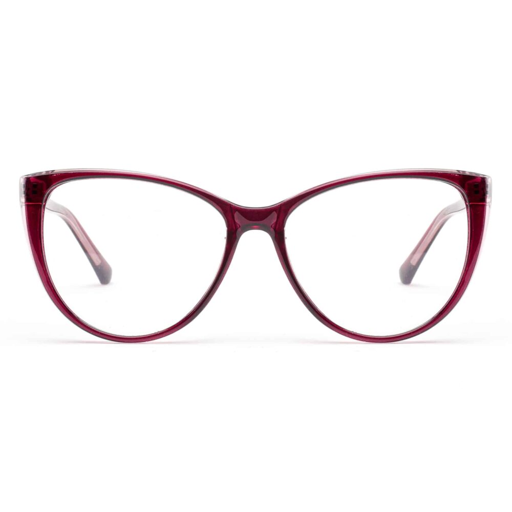 Wholesale Cat Eye Progressive Red Frame Eyewear TC503