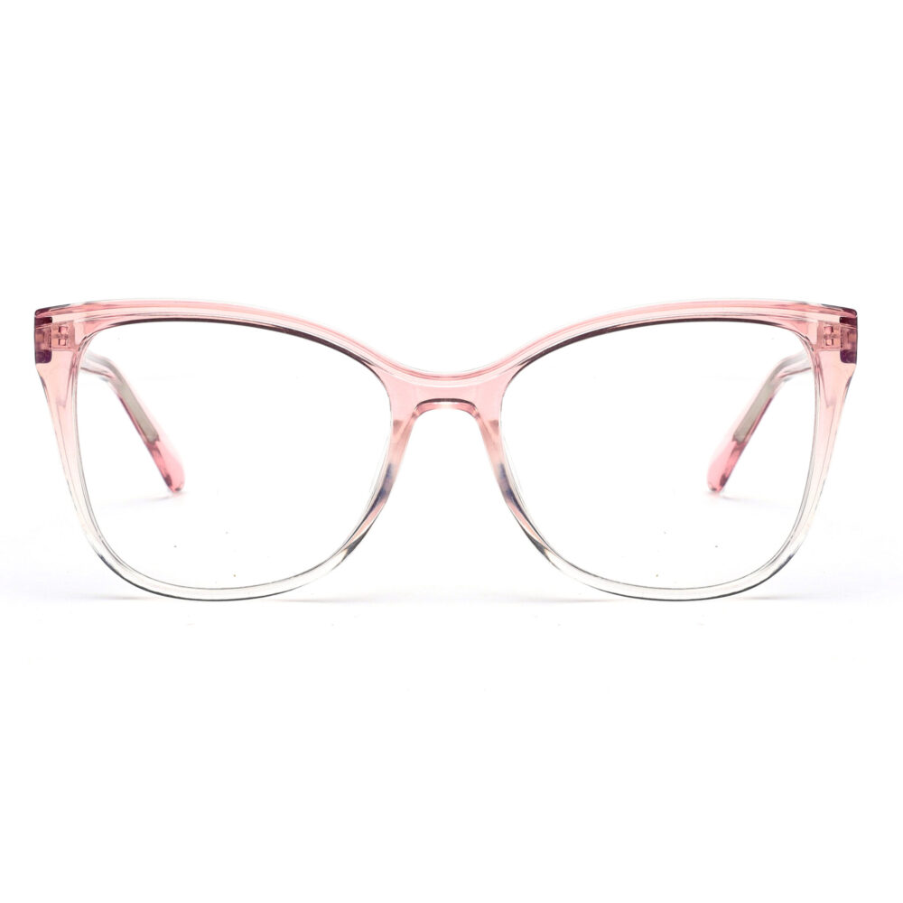 wholesale Clear Pink Cat Eye glasses for Women TC506