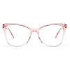 wholesale Clear Pink Cat Eye glasses for Women TC506