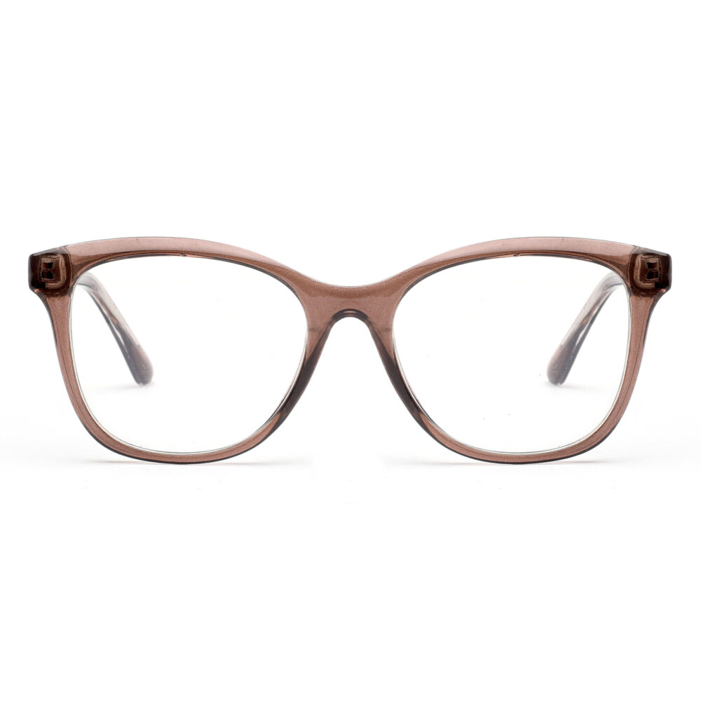 Wholesale Optical Computer Brown Eyewear Frame TC504