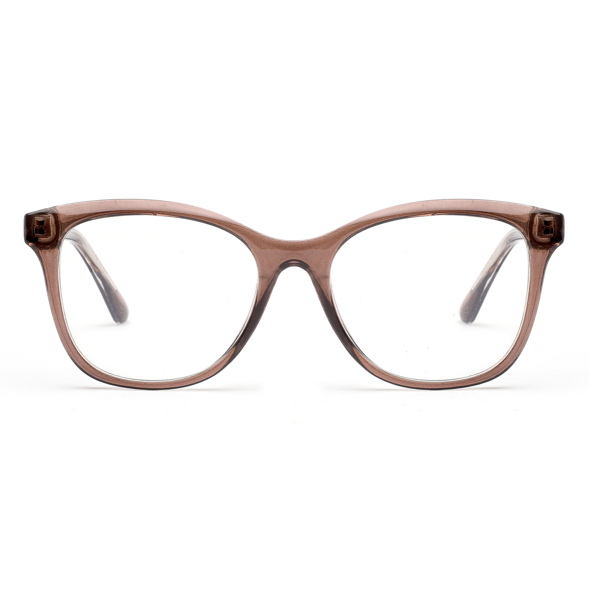 Wholesale Optical Computer Brown Eyewear Frame TC504