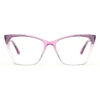 Wholesale Cat Eye Purple Bling Reading Glasses 1280