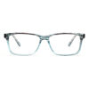 Wholesale Mens Rectangle Blue Reading Glasses 8178