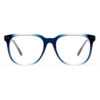 Wholesale Oversized Blue Square Optical glasses 2176