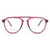 Wholesale Oval Red Aviator Reading Glasses 2119