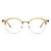 Wholesale Semi-Rimless Yellow Blue Light Glass 3132