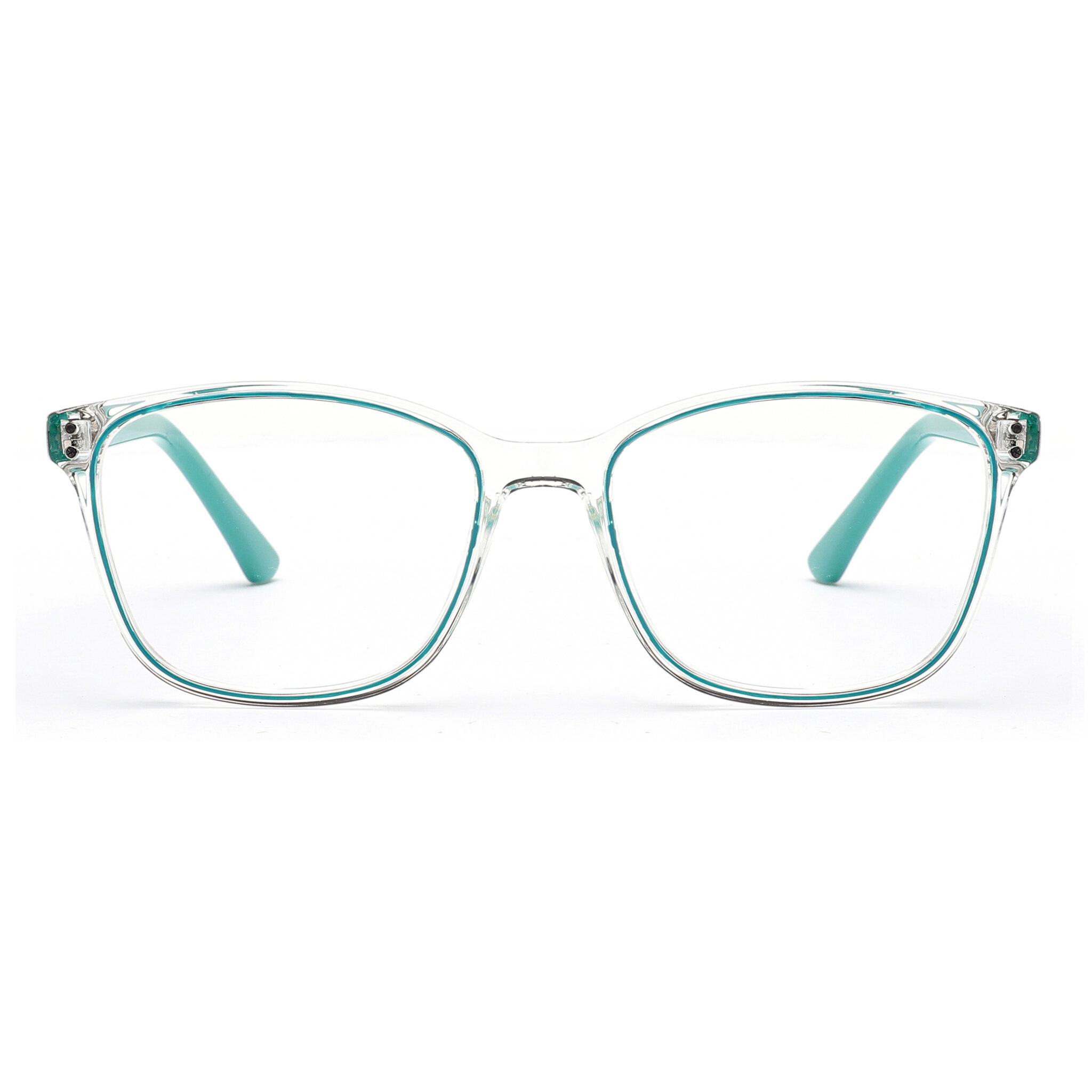 Transparent Clear Square Frame Eyewear 231074