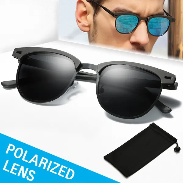 Polarized Browline sunglasses