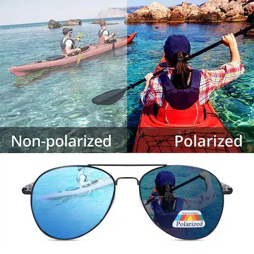 polarized aviator sunglasses